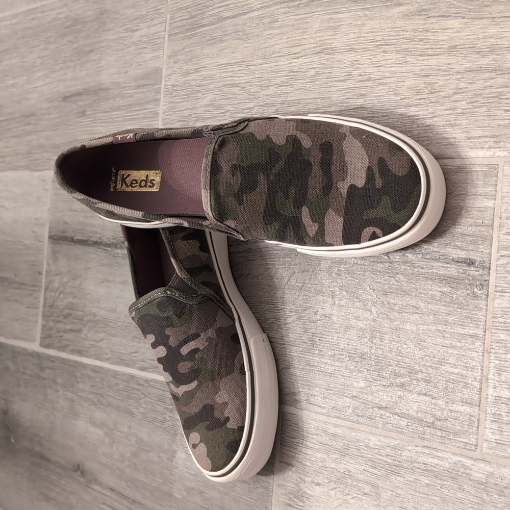Keds Women's Camouflage Slip-On Sneakers
